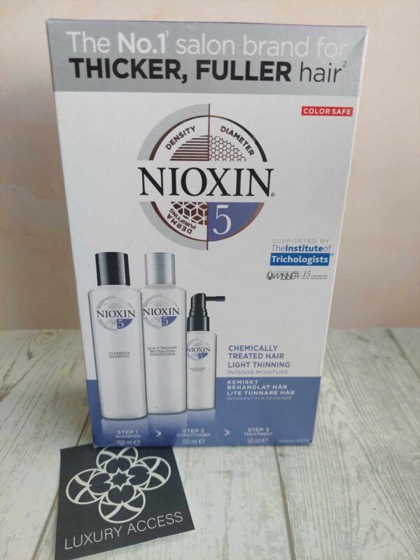 Nioxin Sistema #5 Kit de 3 pasos Anticaída